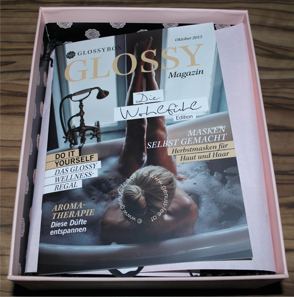 Glossybox 15 Oktober 1
