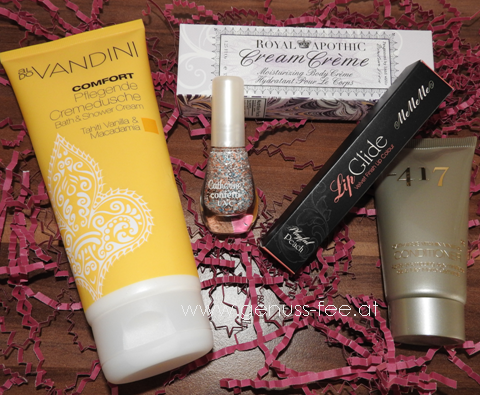 GLOSSYBOX FEBRUAR 2016 - LOVE IS IN THE AIR EDITION