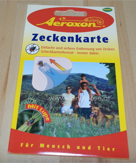 Aeroxon Zeckenkarte