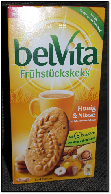 belVita Frühstückskeks Honit & Nüsse mit Schokoladenstückchen