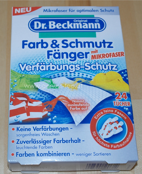 Dr. Beckmann Farb- & Schmutzfänger mit Mikrofaser