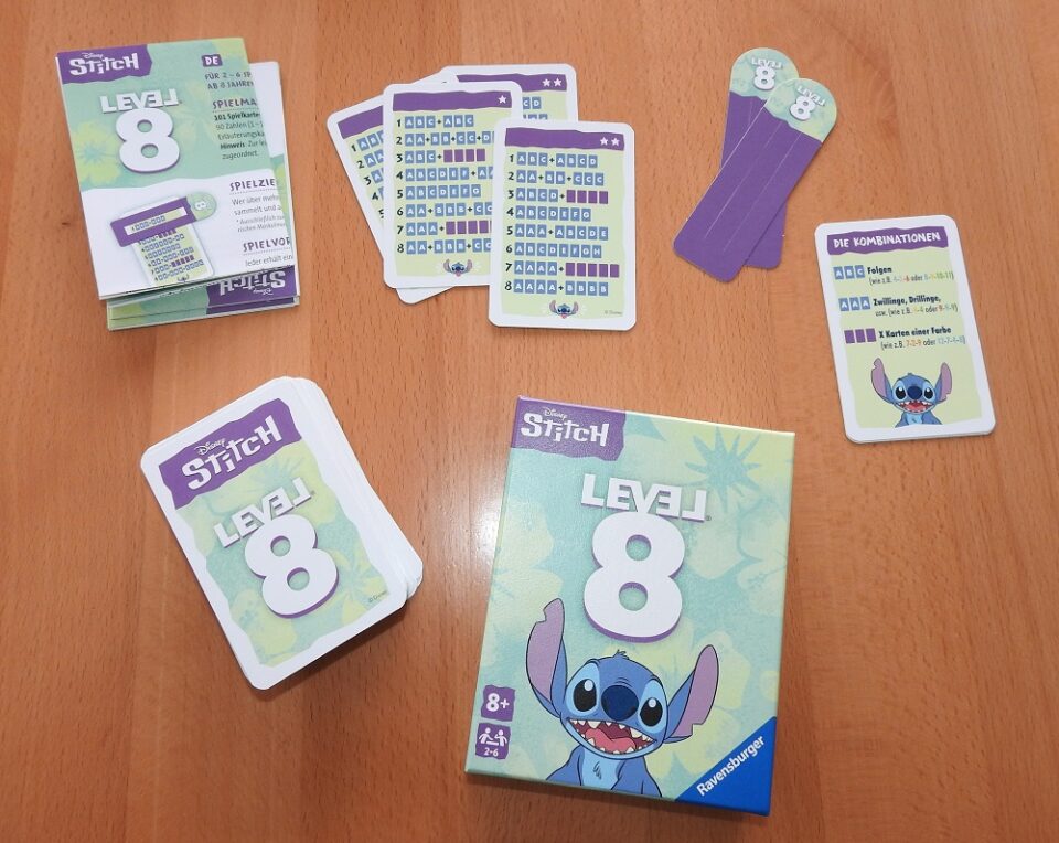 Spielinhalt Level 8 Stitch