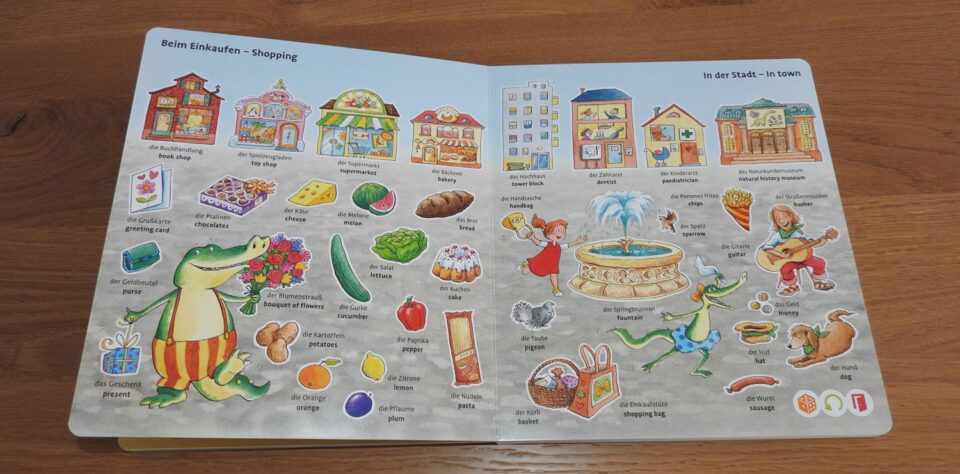 Inhalt tiptoi: Mein erstes Bild-Wörterbuch Deutsch-Englisch